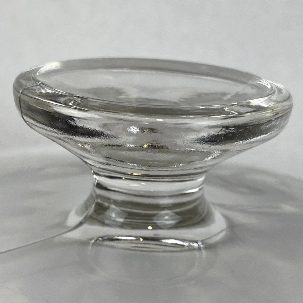 Vintage Pyrex G5C Clear Glass Lid 7.75 Inch Smooth Replacement Casserole